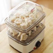 アツアツふっくら蒸し料理生活の始まりや 自宅肉まんが捗りそうな一人用卓上フードスチーマーが登場 フードスチーマー 蒸し料理 焼き鳥 自宅