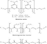 Comparison between thermal crosslinkers based on melamine ...
