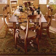 Kincaid Tuscano Solid Wood Refectory Leg Table Dining Set Code Univ20 For 20 Off Dining Set Dining Dining Table Setting