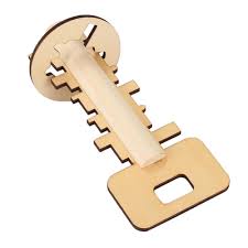 Whether you're giving corporate gifts to employees or looking for small business client gift ideas, these o. Creative Wooden Toy Unlock Puzzle Key Lock Toys Educational Gift Children Kids C Pre School Games Toys Games