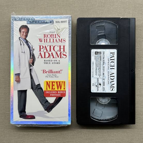 Patch Adams (VHS 1998) Docudrama Comedy Robin Williams Monica Potter PS  Hoffman | eBay