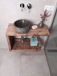 Kleiner Waschtisch Aus Altholz Fur Die Gaste Waschtisch Holz Waschtisch Klein Altholz Waschtisch