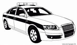 Police car printable coloring page, free to download and print. Police Car Patrol On The Road Coloring Pages Printable
