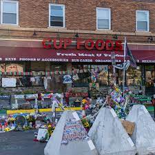 Ten months after police officers brushed off george floyd's moans for help on the street outside a south minneapolis grocery, the square remains a makeshift. Dj6s4zxbv5txkm