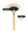 What do you use a fan brush 