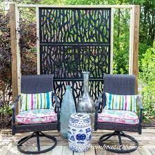 Diy Outdoor Privacy Screen How To Build A Decorative Screen For Your Garden Gardening From House To Home