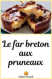 Far Breton Aux Pruneaux La Recette Facile En 2020 Recette Tarte Au Flan Recette Recettes De Cuisine