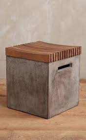 Anthropologie Anthropologie Metropolitan Cement Box Dekorativer Beton Selbermachen Beton Mobel Aus Beton