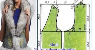 Pratik Kesim Kolay Dikim Yelek Model Kalip Ve Yapilislari Waistcoat Free Patterns Moda Dikis Yelek Dikis Dersleri