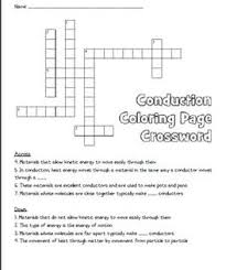 Depending on where you visit this clue site, you should check the entire list of answers and try them one by one to solve. Conduction Coloring Page Crossword Coloring Pages