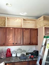 extending upper kitchen cabinets ideas