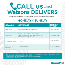 Want to learn more about 6035 watson dr? Watsons Call Us Watsons Delivers Delivery Hours Are Facebook