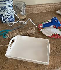 Dollar Tree Tray Diy Simple Project Under 5 Come Home For Comfort