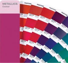 Pantone Metallic Coated Shade Cards