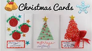 Christmas Greeting Cards 3 Christmas Cards For Kids Handmade Christmas Card Making Ideas Youtub Christmas Cards Handmade Christmas Cards Kids Christmas Cards
