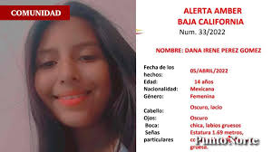 Emiten Alerta Amber para encontrar a Dana Irene, de 14 años