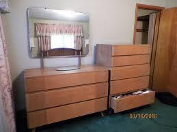 Vintage 1950 S R Way Blonde Birdeye Maple Mid Century Bedroom Set Mid Century Bedroom Set Bedroom Set Mid Century Bedroom
