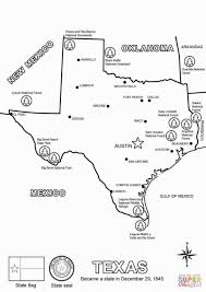 Texas Map Coloring Page Texas State Map World Map Coloring Page Texas Map