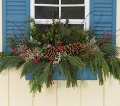 Holiday Greens Decorating Kit 7lb Box Window Box Flowers Christmas Window Boxes Holiday Planter
