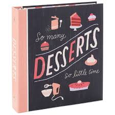 So Many Desserts Recipe Organizer Book Recipe Book Organization Pretty Recipe Book Recipe Organization