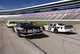 Yeley spun and wrecked hard in turn 2. Texas Motor Speedway Nascar Ride Xperience Days