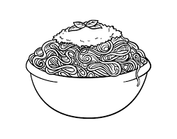 39+ spaghetti coloring pages for printing and coloring. Spaghetti Coloring Page Coloringcrew Com