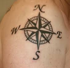 Perhaps for this reason, a tattoo design of a compass with a rose flower in the center is a relatively common option. Compass Tattoo Designs Simple Novocom Top