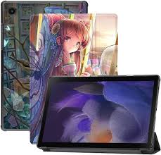 Amazon.com: SanMuFly Case for Samsung Galaxy Tab A8 10.5 inch 2022 Release  Model SM-X200 /X205 /X207 with Auto Sleep/Wake, Ultra Slim Trifold Hard  Stand Smart Cover for Galaxy Tab A8 10.5, Anime