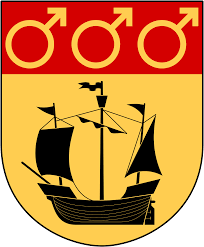 It is located by th. Osthammars Kommunvapen Wikipedia