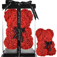Go back to filtering menu. Rose Bear Red Rose Teddy Bear Mom Gifts For Women Gifts Birthday Girlfriend Gifts For Her