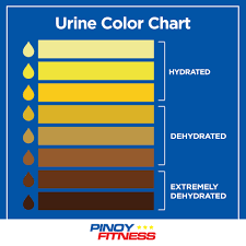 Dehydration Pee Color Chart Www Bedowntowndaytona Com