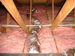 Fiberglass Batt Insulation Botched Fiberglass In Attic