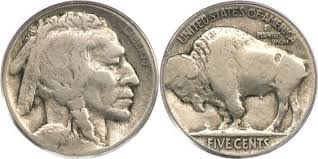 Buffalo Nickel Value Indian Head Five Cent 1913 To 1938