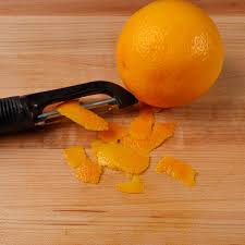 Be careful not to cut past the colored part of the peel—the white pithy layer between the peel and the fruit is bitter. Orange Zest How To Zest An Orange 3 Ways