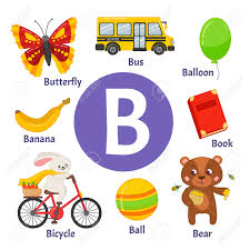 Each sheet can be printed separately to use for a … Learning Card Alphabet Letter B Set Of Cute Cartoon Illustrations Royalty Free Cliparts Vectors And Stock Illustration Image 114903641