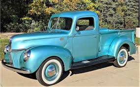 Image result for Light Green 1940 Truck