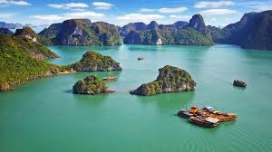 Ha Long Bay Vietnam Mountains Sea 8k 22433 Vietnam Travel Guide Vietnam Travel Cool Places To Visit