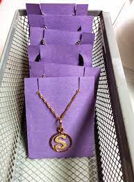 The next step is to cut slits in the card so there is a place for the chain to hand from. Nigglywiggly Diy Necklace Cards Necklace Organizer Diy Diy Necklace Cards Diy Necklace Box