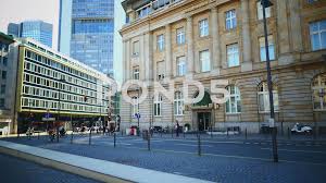 Find your nearby deutsche bank : Deutsche Bank Commerz Bank At Rossmarkt Stock Video Pond5