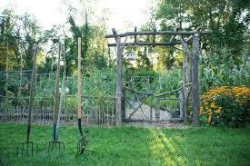 This Garden Belongs To A Writer In New York Named Lee Reich I D More Than Happily Take It Off His Hands Rustic Garden Fence Garden Entrance Dream Garden