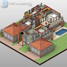 Check spelling or type a new query. 5 Bedroom Double Storey House Plan In South Africa Nethouseplansnethouseplans