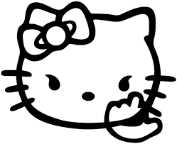 Hawaiian tiki masks coloring pages sketch coloring page. Hello Kitty Cartoon Coloring Pages Hello Kitty Coloring Pages Clipart Full Size Clipart 5273484 Pinclipart
