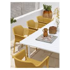 Salon De Jardin En Polypropylene Et Aluminium Alloro Net 2 Meubles De Jardin En Teck Idees De Decor Chaises De Patio