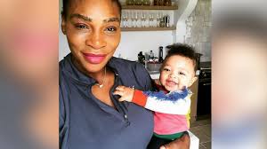 Serena williams' husband just got real about her playing tennis after complications while giving birth ben henry · july 11, 2018. Serena Williams Husband Alexis Ohanian Celebrates Daughter Olympia S First Birthday Abc News