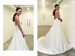 Kathryn Bernardo Was A Vision In White At The Pond S Reveal Preview Ph Kathryn Bernardo Outfits Star Magic Ball Gowns Kathryn Bernardo