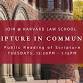 Scripture in Community: HLS (Fall 2025) event image