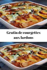 Gratin De Courgettes Aux Lardons Toutes Recettes En 2020 Recette Gratin Courgette Recettes De Cuisine Recette Avec Courgette