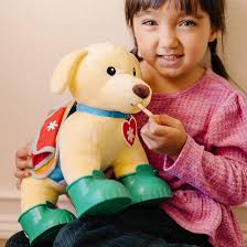 Amazon.com: Melissa & Doug Let's Explore™ Ranger Dog Plush with Search and  Rescue Gear Search and Rescue Dog Stuffed Animal for Kids Ages 3+ : Toys &  Games