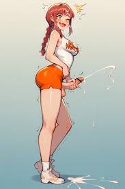 진동기, 자위, 충격을 받음 AI 포르노