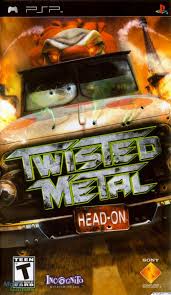 Twisted Metal Head On 2005 Psp Box Cover Art Mobygames Twisted Metal Psp Playstation Portable